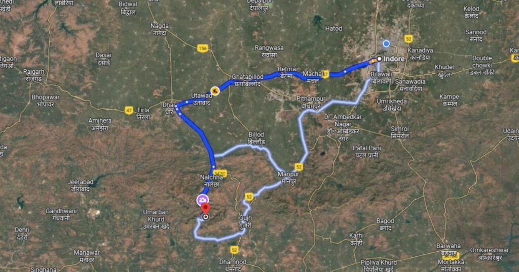 Indore to Mandu Travel